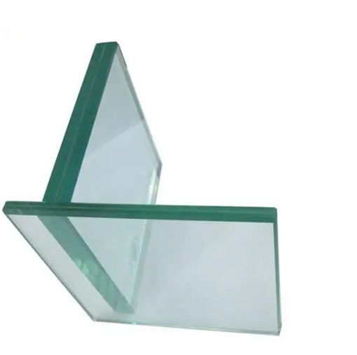 Extra clair tempéré sur verre stratifié 6,38 mm avec film PVB incolore