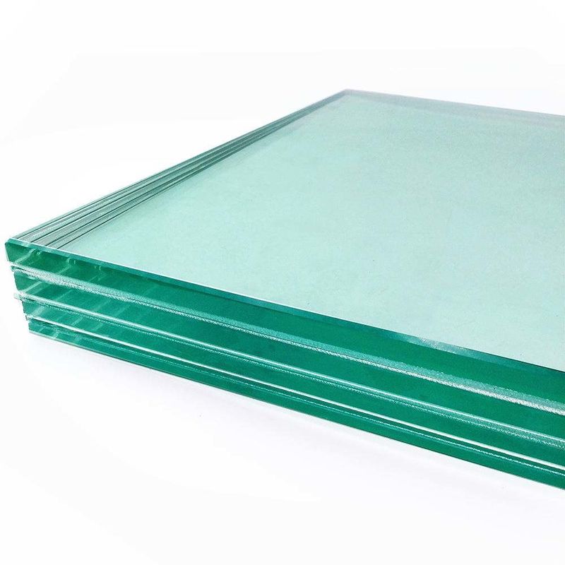 6.38mm/8.38mm/10.38mm/12.38mm PVB verre trempé stratifié Taille personnalisée