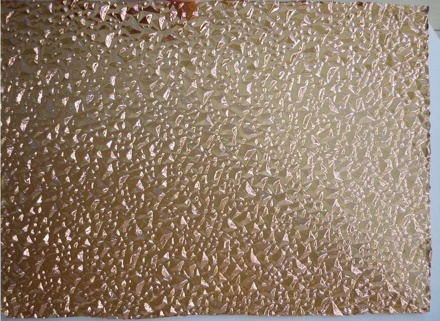 Verre à motifs clairs 220-2800 mm utilisé pour la décoration de la maison