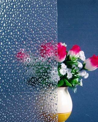 Divers modèles de verre à motifs 4 mm 5 mm 6 mm de verre glacé coloré pour fenêtres