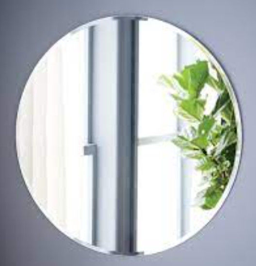 Verre de miroir décoratif transparent 3-6 mm Vire de miroir pour vestiaires/salles de bain