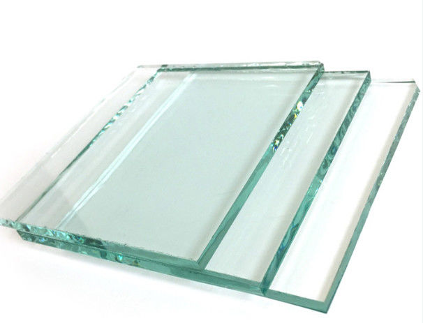 2 mm 3 mm verre flottant transparent pour fenêtre / porte / salle d'exposition décorative