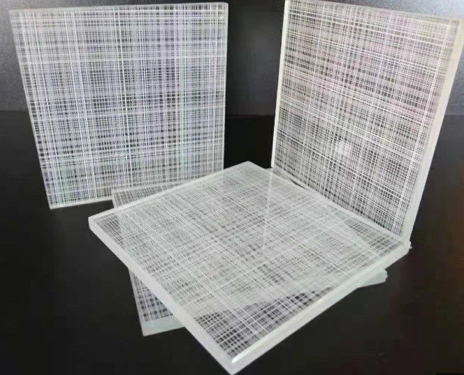 Sécurité/isolation acoustique/décorative/porte en verre vitrée stratifiée utilisée pour les affaires/salle de douche
