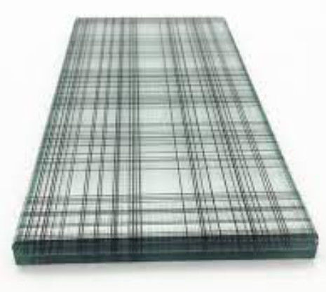 Verres filaires laminés à l'acier résistant à la rupture utilisés pour les immeubles de grande hauteur/les immeubles commerciaux/les hôtels/les villas