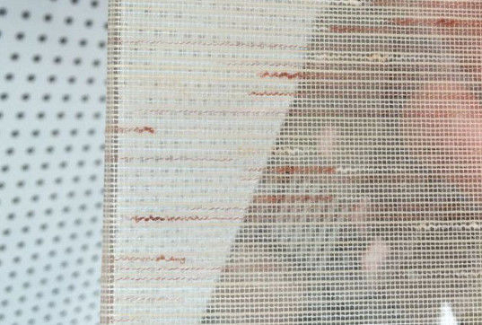 Verre filaire stratifié en maille transparente/colorée pour la décoration intérieure