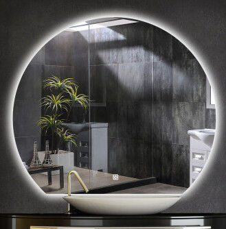 Nouveau verre miroir de décoration moderne utilisé pour les murs de rideau / portes et fenêtres