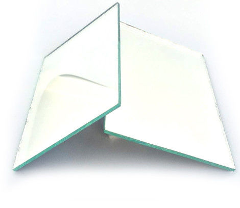 Verre miroir argenté/aluminium miroir personnalisé pour les cloisons de fenêtres / décoration murale, etc.