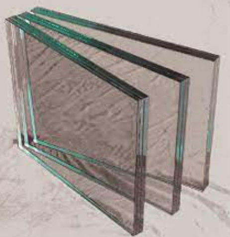 Verres stratifiés transparents personnalisés en PUB/SGP/EVA, etc. pour fenêtres et portes