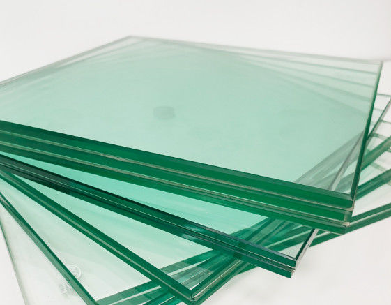 PVB verre plat trempé laminé aux couleurs vert/gris/bronze