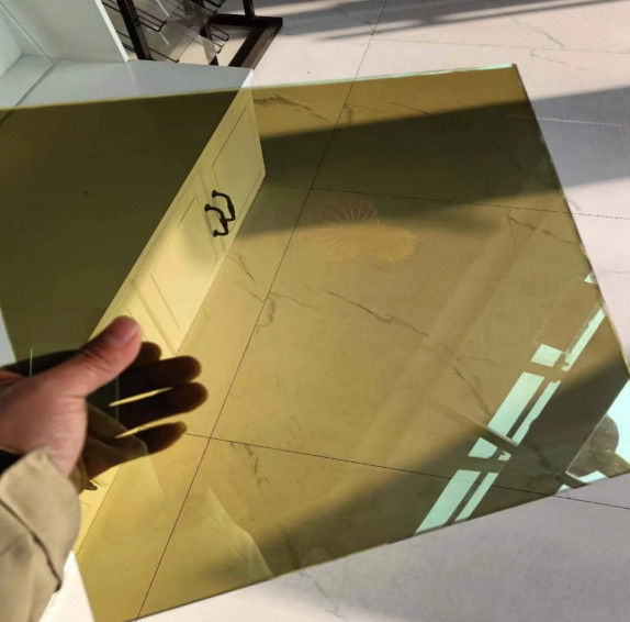 2mm-8mm verre réfléchissant teinté en E bas pour bâtiment / voiture automobile / mur de rideau salle de soleil