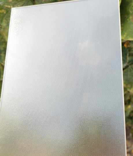 Vitrage trempé à haute qualité ultra-soleil photovoltaïque à faible teneur en fer avec classe de sécurité incendie A