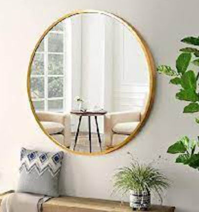 Décoration murale Taille personnalisée Verre miroir Utilisé à l'intérieur / salle de bain
