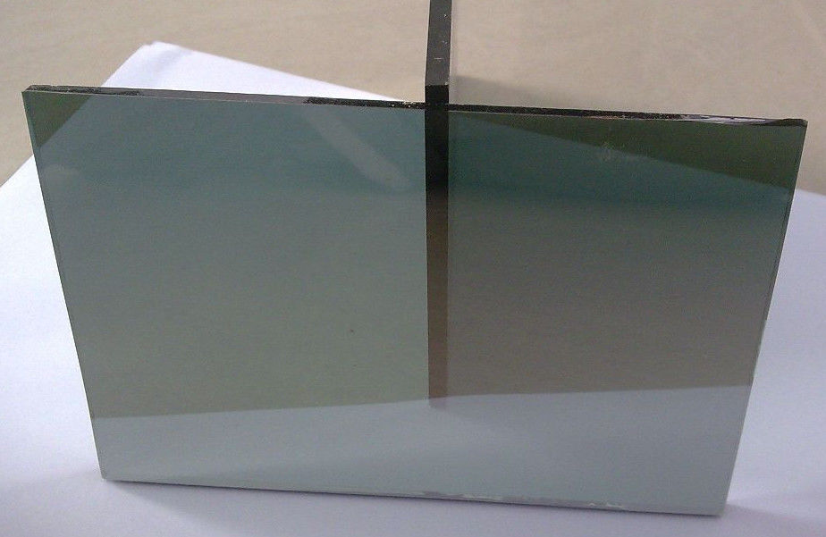 Verres réfléchissants flottants de couleur ferreux très clairs, trempés
