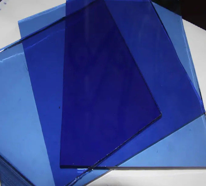 Verre réfléchissant teinté de conception unique et durable pour la décoration de bâtiments