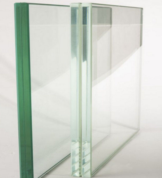 Glace stratifiée flottante décorative moderne utilisée pour les fenêtres et les portes