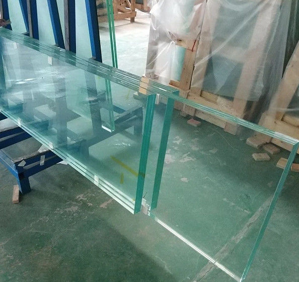 Verre laminé trempé clair / ultra clair PVB Sgp pour la décoration de bâtiments