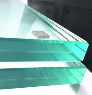 Verre trempé transparent sur verre stratifié 6,38/10.38/16/12 /13,52 mm bord poli en fer bas