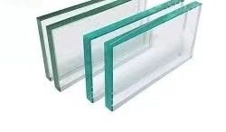 Verre trempé à la glace de 4 mm avec bord plat Pour les accents décoratifs de la cuisine Balcon balustrades