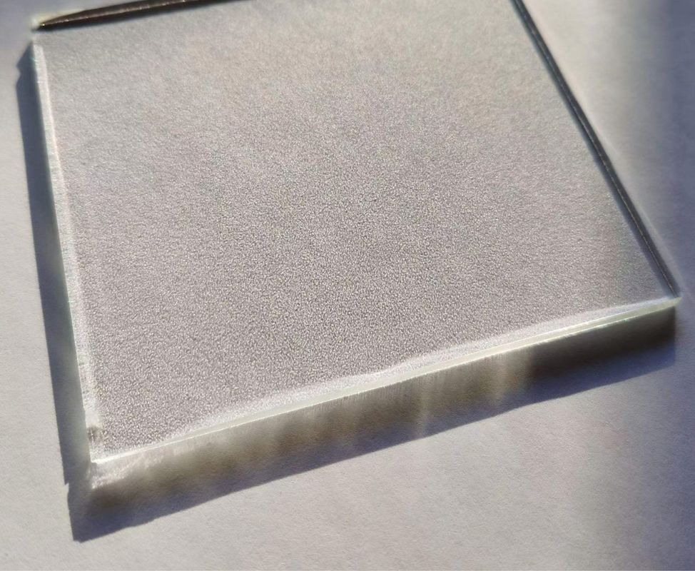 Élégante glace glacée carrée trempée pour la décoration de la maison et du bureau