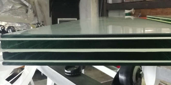 Nouveau type de verre laminé de sécurité de construction pour fenêtres de porte