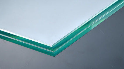 6.38/8.38/10.38/12.38 mm Bordure polie Verre laminé de sécurité transparent ou coloré