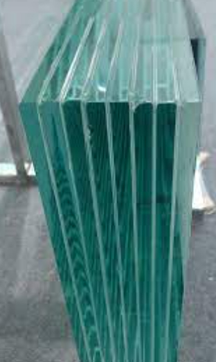 6.38-12.38 PVB Verre laminé trempé trempé transparent, plat ou courbé