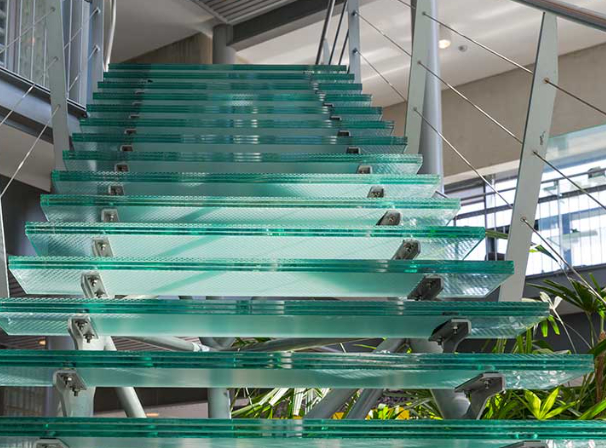 Certificat de conformité australien AS/NZS 2208: 1996 CE Verre feuilleté clair et coloré de 6,38 mm à 13,52 mm