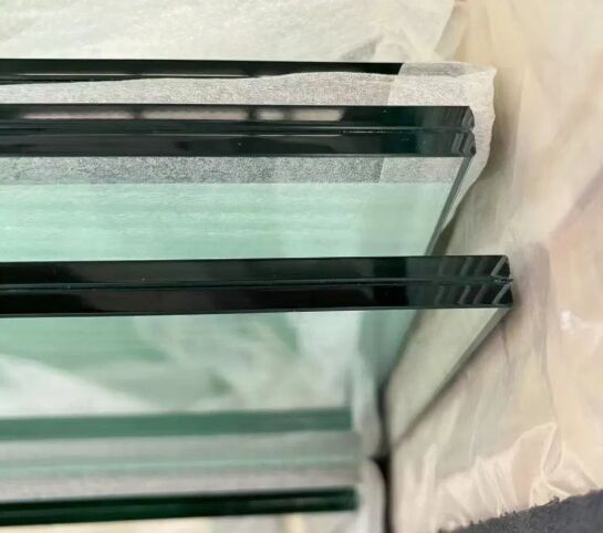 Écran de douche à porte laminé trempé transparent balustrade clôture de vitre clôture de garde-corps piscine clôture d'escalier cloison de verre 6,38 mm 8,38 mm 10,38 mm 12,38 mm etc.