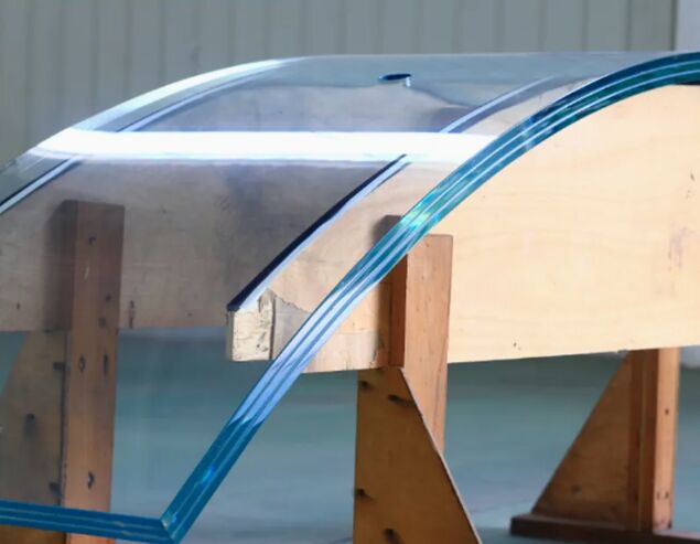 Fabrique de Qingdao PVB/SGP/EVA Panneaux de verre de sécurité stratifiés transparents pour les bâtiments