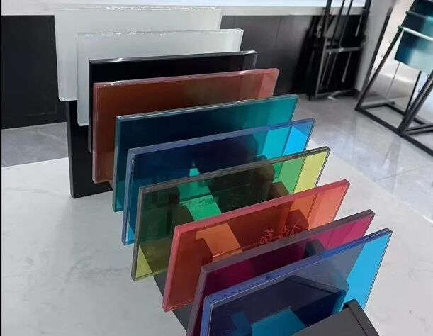 Chine Fabricant PVB Sgp EVA Film Intercouche Verre Vente murale Infragile résistant aux balles Verre stratifié trempé courbé