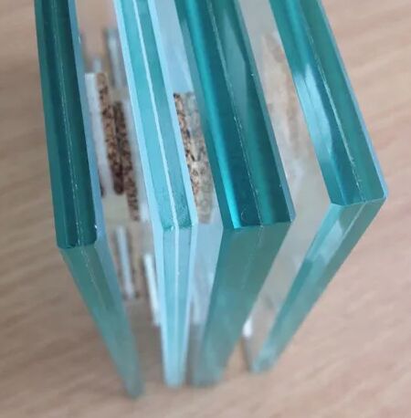 Chine Fabricant PVB Sgp EVA Film Intercouche Verre Vente murale Infragile résistant aux balles Verre stratifié trempé courbé